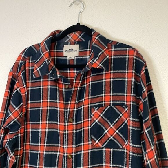 Northeast outfitters men’s plaid button down shirt | size 2XLT - Picture 3 of 7